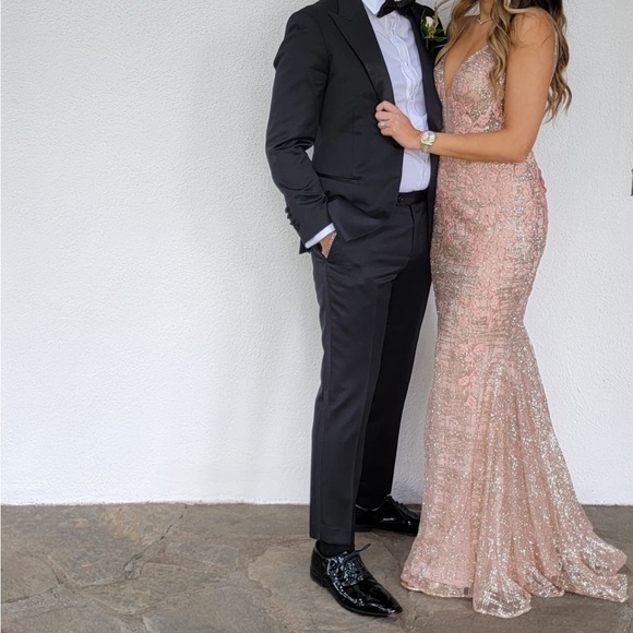 Jovani rose gold gown - Picture 5 of 6